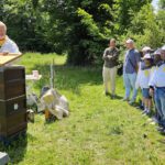 Schulbienenführung / Schulbienen-Unterricht im Ferienprogramm für den Offenen Ganztag (OGS) Grundschule Gaustadt. / Initiative Bienen-leben-in-Bamberg.de