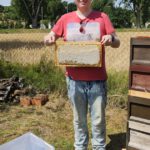 Ak25, Modul 7: Ernte Bamberger Lagenhonig, Standort Bughof am 05.07.2025 / Imkeranfängerkurs von Bienen-leben-in-Bamberg.de