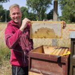 Ak25, Modul 7: Ernte Bamberger Lagenhonig, Standort Bughof am 05.07.2025 / Imkeranfängerkurs von Bienen-leben-in-Bamberg.de