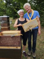 BLIB-Team, Ilona Munique und Reinhold Burger (Initiative Bienen-leben-in-Bamberg.de und Vorstand Förderkreis Bienenleben Bamberg e. V., FKBBa)