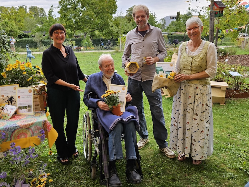 Nachbarschaftliches Wohnen in der Ökosiedlung am Cherbonhof e.V. Preisträger "Silberlinde" (1. Preis) Bienenstadt-Bamberg-Umweltpreis 2025 (BBU25)