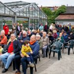 Podiumsdiskussion anlässlich "Das etwas andere Erntedankfest" am 12.10.2025 in der Bio-Gärtnerei Niedermaier mit Gastgeber KEB, Katholische Erwachsenenbildung BA-FO-ERH, Foto: Heinrich Kolb, Bamberg