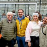 Gäste anlässlich "Das etwas andere Erntedankfest" am 12.10.2025 in der Bio-Gärtnerei Niedermaier mit Gastgeber KEB, Katholische Erwachsenenbildung BA-FO-ERH; Foto: Heinrich Kolb