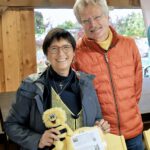 Ilona Munique und Reinhold Burger; "Das etwas andere Erntedankfest" am 12.10.2025 in der Bio-Gärtnerei Niedermaier mit Gastgeber KEB, Katholische Erwachsenenbildung BA-FO-ERH, Foto: Heinrich Kolb, Bamberg