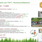 Folie Rechenschaftsbericht; FKBB-OMV mit Wahlen am 15.11.2025