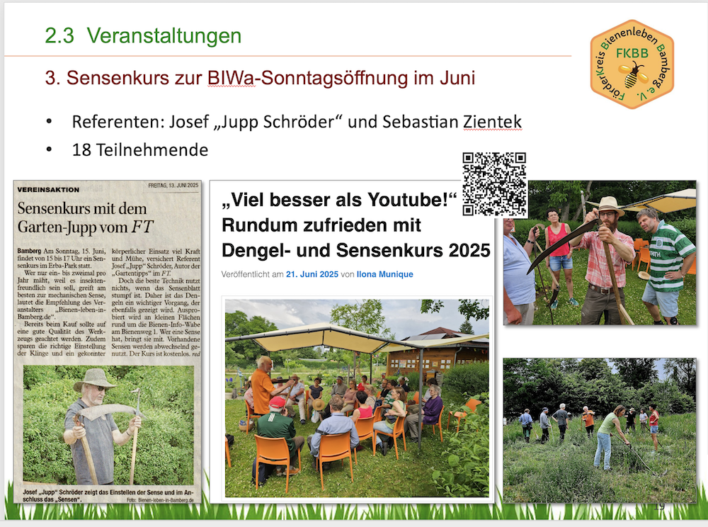 Folie Rechenschaftsbericht; FKBB-OMV mit Wahlen am 15.11.2025