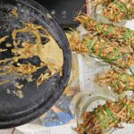 Grillanzünder aus Holzwolle und Altwachs