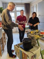 Vertiefungsseminar / Workshop Wachsgießen, Wachsverarbeitung (Mittelwände) udn Einlöten / Bienen-leben-in-Bamberg.de