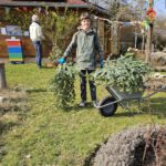 Frühjahrsputz im Bienengarten Bamberg