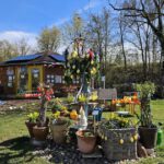 Osterbrunnen zur Saison-Eröffnung der Bienen-InfoWabe 2026 am Ostersonntag