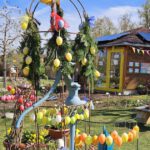 Osterbrunnen zur Saison-Eröffnung der Bienen-InfoWabe 2026 am Ostersonntag