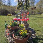 Osterbrunnen zur Saison-Eröffnung der Bienen-InfoWabe 2026 am Ostersonntag