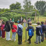 Grundschule Forchheim-Reuth, Klasse 3b zum Schulbienen-Unterricht / Schulbienenführung in der Bienen-InfoWabe, Bienen-leben-in-Bamberg.de