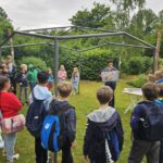 Grundschule Forchheim-Reuth, Klasse 3b zum Schulbienen-Unterricht / Schulbienenführung in der Bienen-InfoWabe, Bienen-leben-in-Bamberg.de