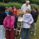 Grundschule Forchheim-Reuth, Klasse 3b zum Schulbienen-Unterricht / Schulbienenführung in der Bienen-InfoWabe, Bienen-leben-in-Bamberg.de