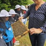 Grundschule Forchheim-Reuth, Klasse 3b zum Schulbienen-Unterricht / Schulbienenführung in der Bienen-InfoWabe, Bienen-leben-in-Bamberg.de
