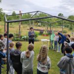 Grundschule Forchheim-Reuth, Klasse 3a zum Schulbienen-Unterricht / Schulbienenführung in der Bienen-InfoWabe, Bienen-leben-in-Bamberg.de