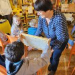 Grundschule Forchheim-Reuth, Klasse 3a zum Schulbienen-Unterricht / Schulbienenführung in der Bienen-InfoWabe, Bienen-leben-in-Bamberg.de