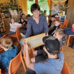 Grundschule Forchheim-Reuth, Klasse 3a zum Schulbienen-Unterricht / Schulbienenführung in der Bienen-InfoWabe, Bienen-leben-in-Bamberg.de