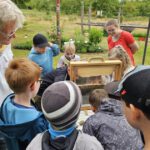 Grundschule Forchheim-Reuth, Klasse 3a zum Schulbienen-Unterricht / Schulbienenführung in der Bienen-InfoWabe, Bienen-leben-in-Bamberg.de