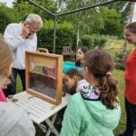 Grundschule Forchheim-Reuth, Klasse 3a zum Schulbienen-Unterricht / Schulbienenführung in der Bienen-InfoWabe, Bienen-leben-in-Bamberg.de
