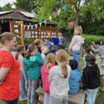 Grundschule Forchheim-Reuth, Klasse 3a zum Schulbienen-Unterricht / Schulbienenführung in der Bienen-InfoWabe, Bienen-leben-in-Bamberg.de