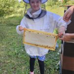 Öffentliche Honigernte zur BIWa-Sonntagsöffnung am Bienenweg in Bamberg / Iniative Bienen-leben-in-Bamberg.de