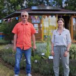 Öffentliche Honigernte zur BIWa-Sonntagsöffnung am Bienenweg in Bamberg / Iniative Bienen-leben-in-Bamberg.de