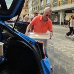Öffentliche Honigernte zur BIWa-Sonntagsöffnung am Bienenweg in Bamberg / Iniative Bienen-leben-in-Bamberg.de