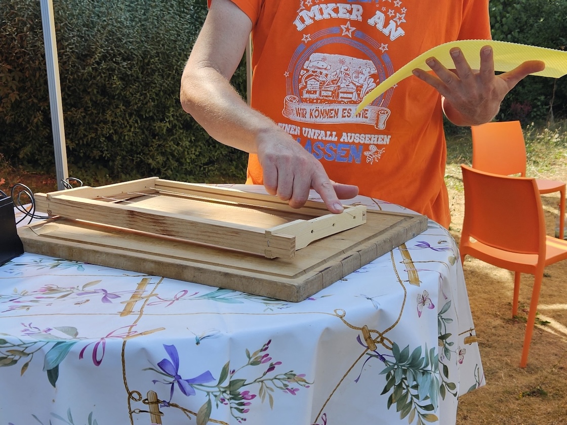 Imker-Anfängerkurs, Modul 10, Wachsverarbeitung / BLIB-Imkerkurs für Anfänger / Bienen-leben-in-Bamberg.de