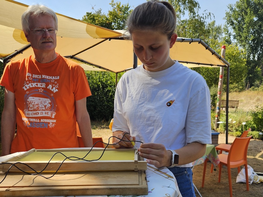 Imker-Anfängerkurs, Modul 10, Wachsverarbeitung / BLIB-Imkerkurs für Anfänger / Bienen-leben-in-Bamberg.de