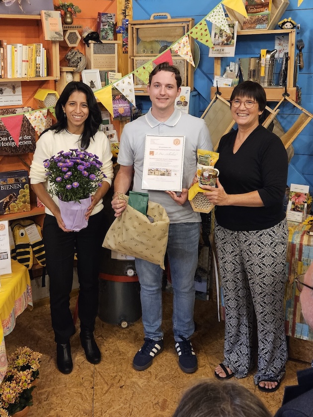 Saisonabschlussfeier; Gewinner des Bienenstadt-Bamberg-Umweltpreis, BBU26